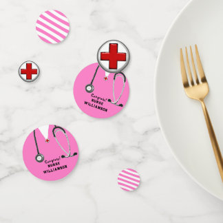 Nurse Nursing School Graduation Confetti