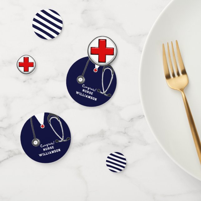 Nurse Nursing School Graduation Confetti (Group)
