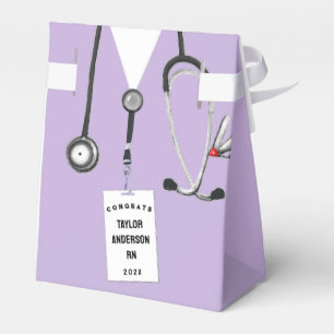 Nurse Nursing School Graduation Favour Box
