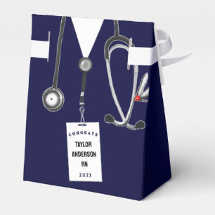 Nurse Nursing School Graduation Favour Box