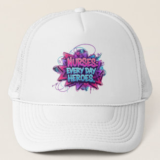 Nurse off Duty Cap" - Stylish time for maintenance Trucker Hat