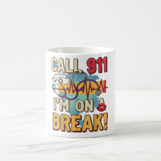 Nurse off duty coffee cup