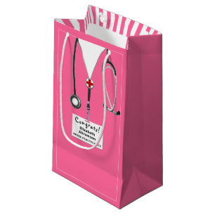 Nurse or Doctor Congrats Small Gift Bag