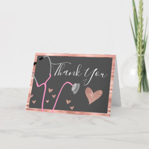 Nurse or Doctor Medical Thank You Card