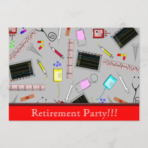 Nurse or Medical Retirement Invitation