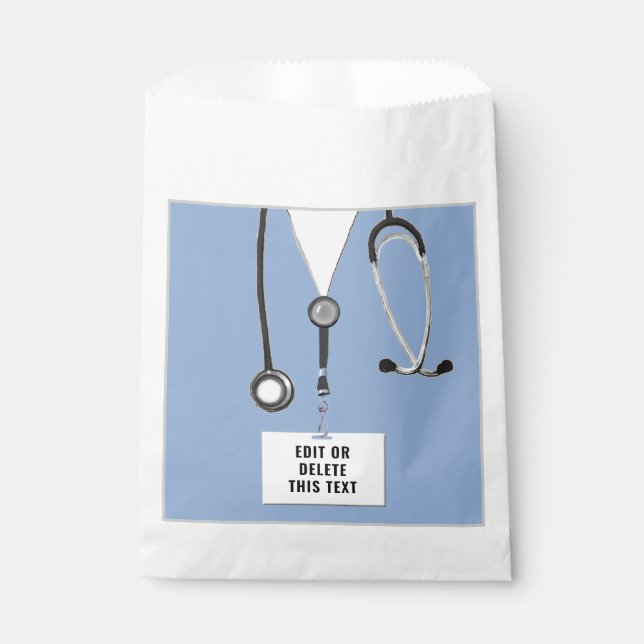 Nurse Party Favour Bag (Front)