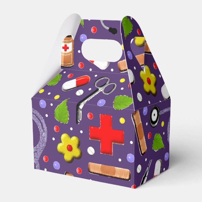 Nurse Party Favour Box (Front Side)