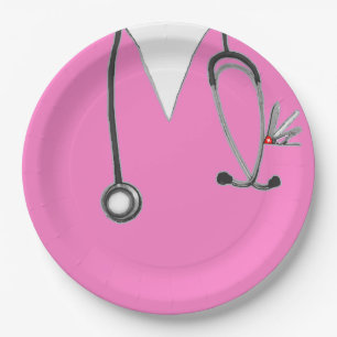 Nurse Party Paper Plate