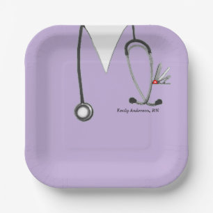 Nurse Party Paper Plate