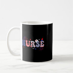 Nurse Patriotic 4th Of July  Coffee Mug