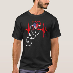 Nurse Patriotic Novelty For The 4th Of July For Me T-Shirt