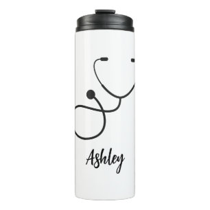 Nurse Personalised Tumbler, Tumbler with nice hear