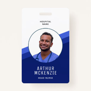 Nurse Photo Hospital ID ID Badge