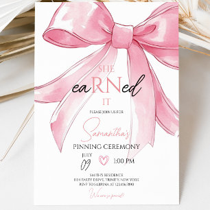 Nurse Pinning Ceremony Invitation