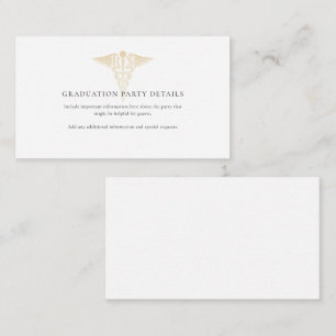 Nurse Pinning Graduation Ceremony Enclosure Card
