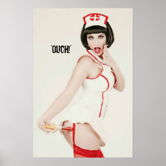 Nurse Pinup Poster