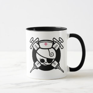 Nurse Pirate and Cross Hypos Mug
