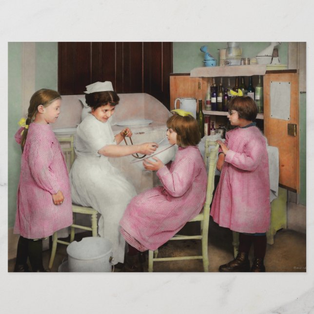 Nurse - Playing nurse 1918 Flyer (Front)