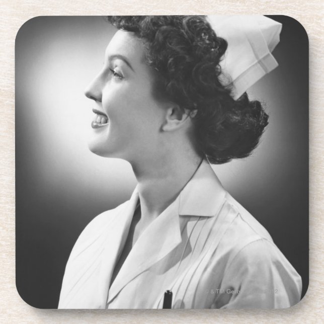 Nurse Posing Coaster (Front)