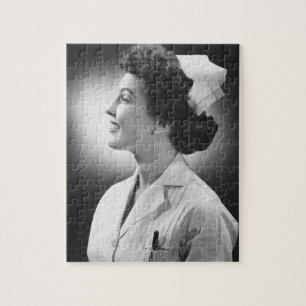 Nurse Posing Jigsaw Puzzle