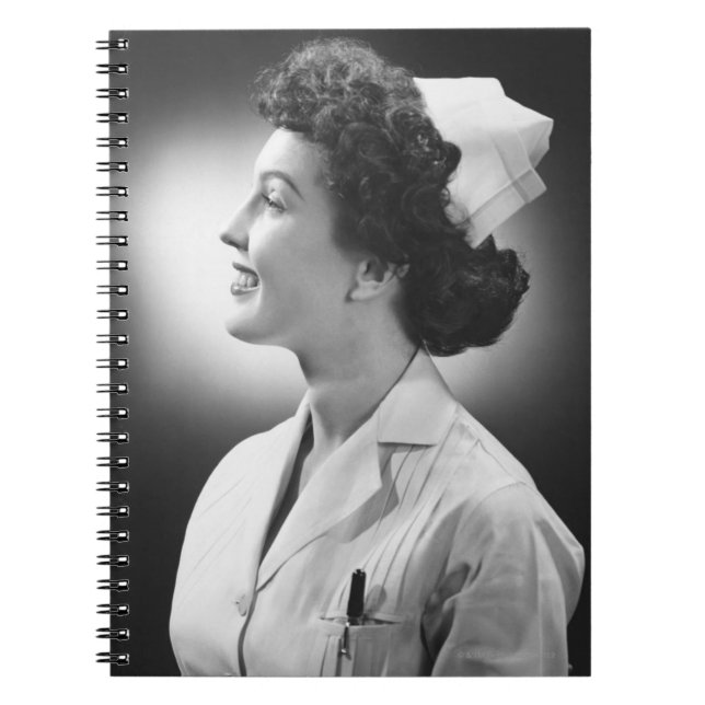 Nurse Posing Notebook (Front)