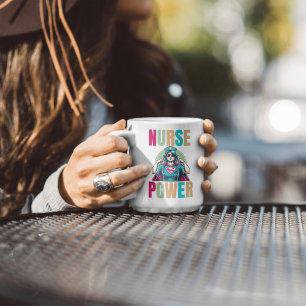 NURSE POWER COFFEE MUG