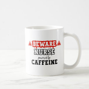Nurse Powered By Caffeine   Nurse & Healthcare Coffee Mug