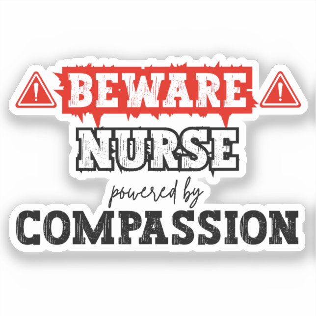 Nurse Powered By Compassion | Nurse & Healthcare (Front)