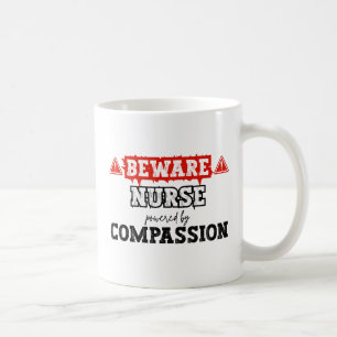 Nurse Powered By Compassion Nurse & Healthcare Coffee Mug