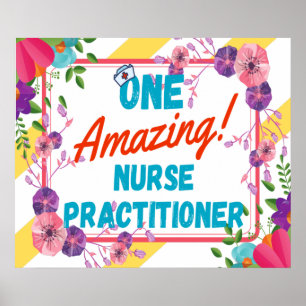 Nurse Practitioner Appreciation Gift Idea Poster