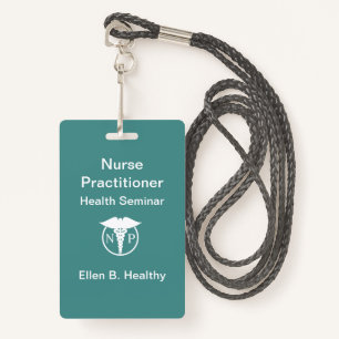 Nurse Practitioner Badges ID Badge