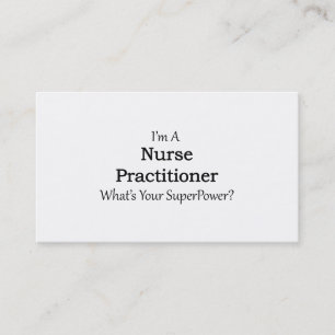 Nurse Practitioner Business Card
