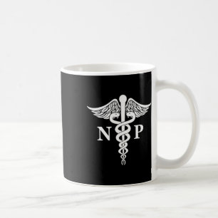 Nurse Practitioner Caduceus Medical Symbol Pocket Coffee Mug