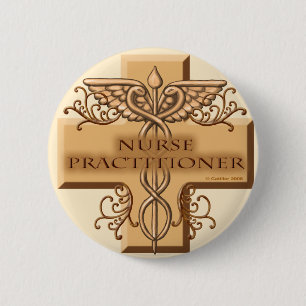 Nurse Practitioner Caduceus  Pin