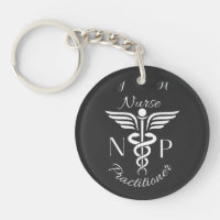 Nurse Practitioner Caduceus Symbol Personalised