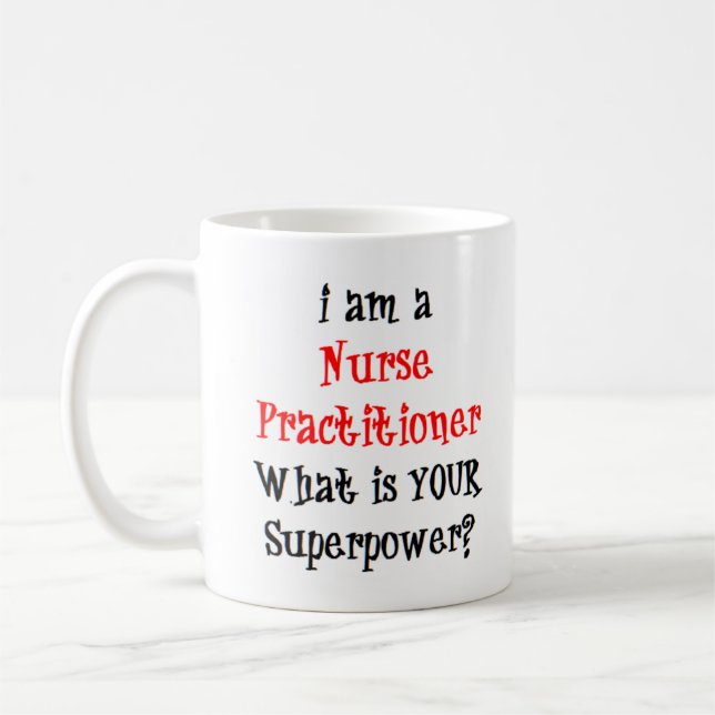 nurse practitioner coffee mug (Left)