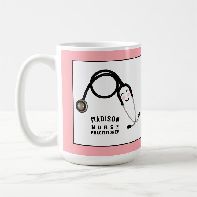 Nurse Practitioner Coffee Mug (Left)