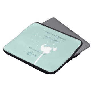 Nurse Practitioner Dandelion Laptop Sleeve