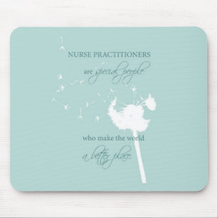 Nurse Practitioner Dandelion Mouse Mat