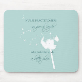 Nurse Practitioner Dandelion Mouse Mat
