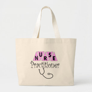 Nurse Practitioner Gifts Large Tote Bag