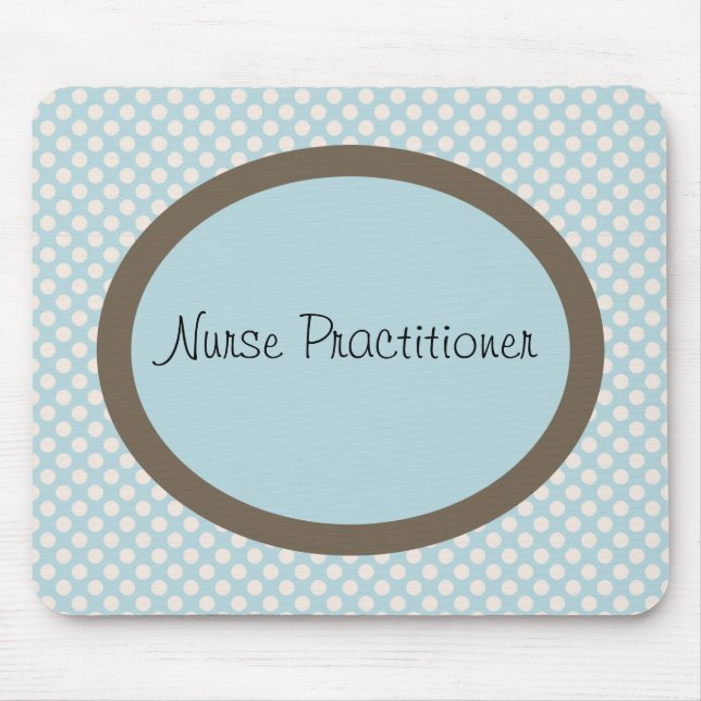 Nurse Practitioner Gifts Mouse Mat (Front)