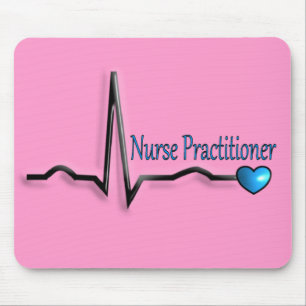 Nurse Practitioner Gifts QRS Design Mouse Mat