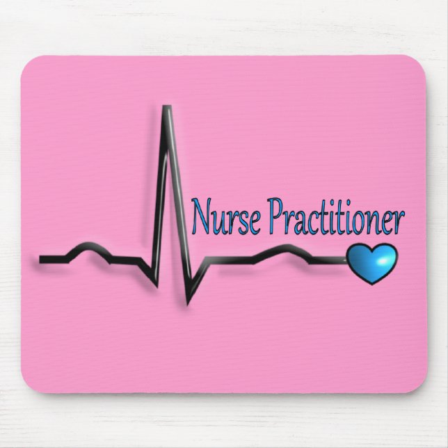 Nurse Practitioner Gifts QRS Design Mouse Mat (Front)