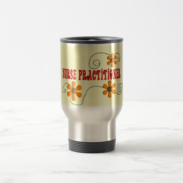 Nurse Practitioner Gifts Travel Mug (Center)