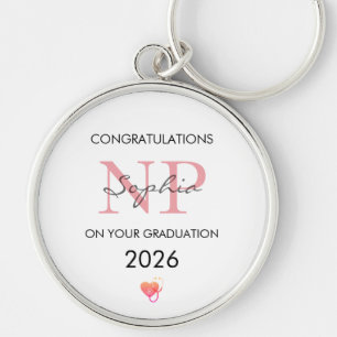 Nurse Practitioner Graduation Personalised 2026 Key Ring