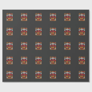 Nurse Practitioner Halloween Broom Broke Design_1 Wrapping Paper