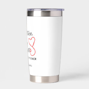 Nurse Practitioner Heart Cup, NP Appreciation, Nur Insulated Tumbler