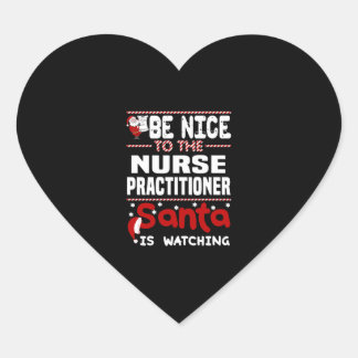 Nurse Practitioner Heart Sticker