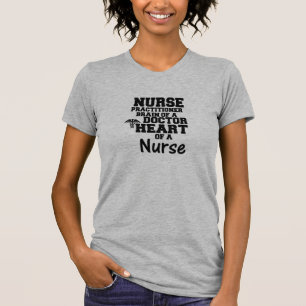 Nurse Practitioner Inspirational Grey T-Shirt